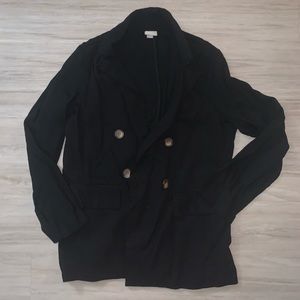 A new day black casual blazer - super light weight, linen